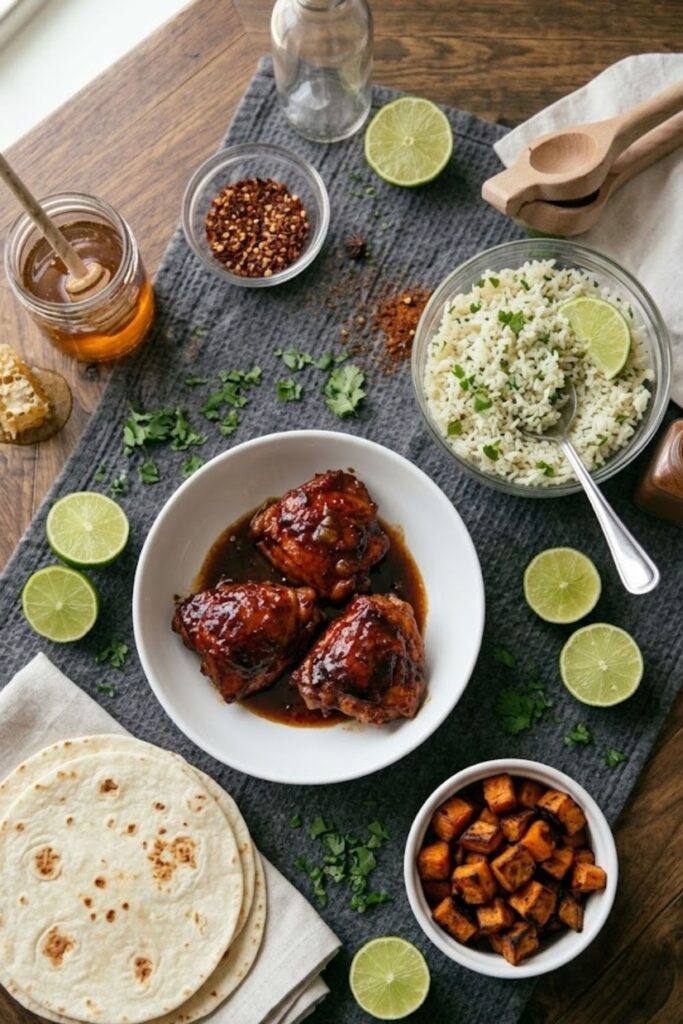 Sticky Honey Chipotle Chicken Recipe