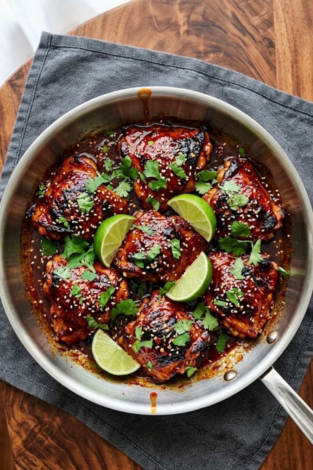 Honey Chipotle Chicken Thighs Recipe
