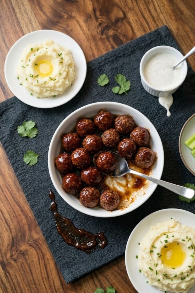 Sticky Honey Chipotle Meatballs Recipe
