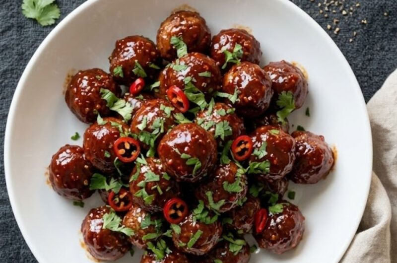 Honey Chipotle Meatballs Recipe