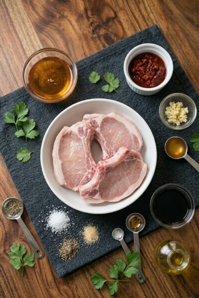 Sticky Honey Chipotle Pork Chops Recipe