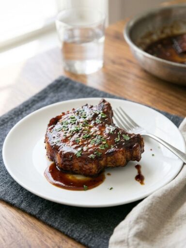 Sticky Honey Chipotle Pork Chops Recipe