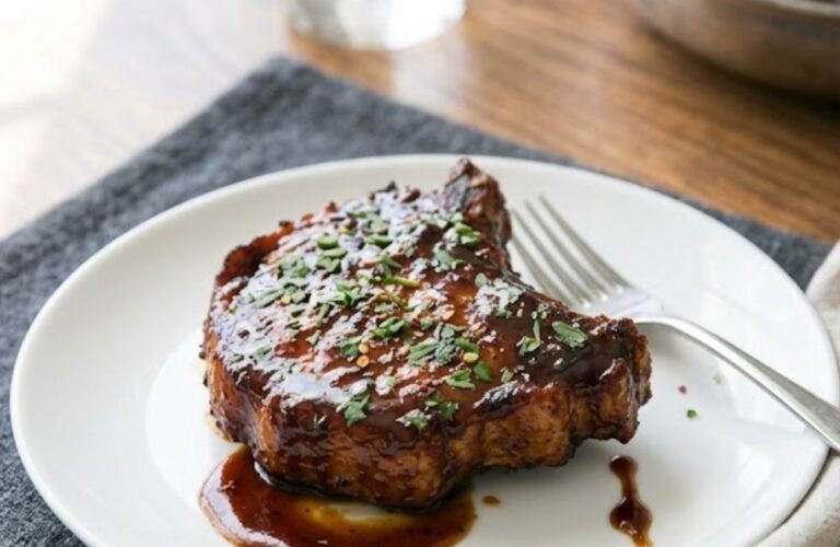 Sticky Honey Chipotle Pork Chops Recipe