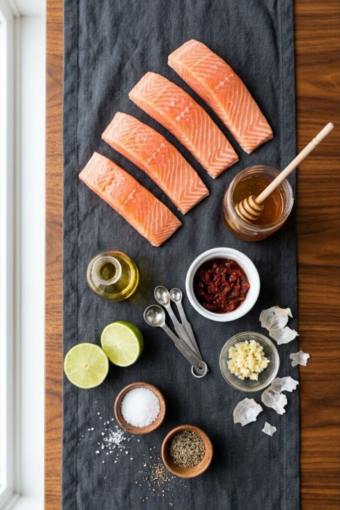 Sticky Honey Chipotle Salmon Recipe
