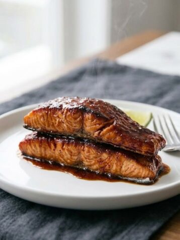 Sticky Honey Chipotle Salmon Recipe