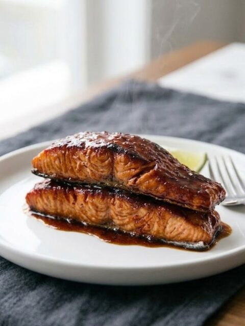 Sticky Honey Chipotle Salmon Recipe
