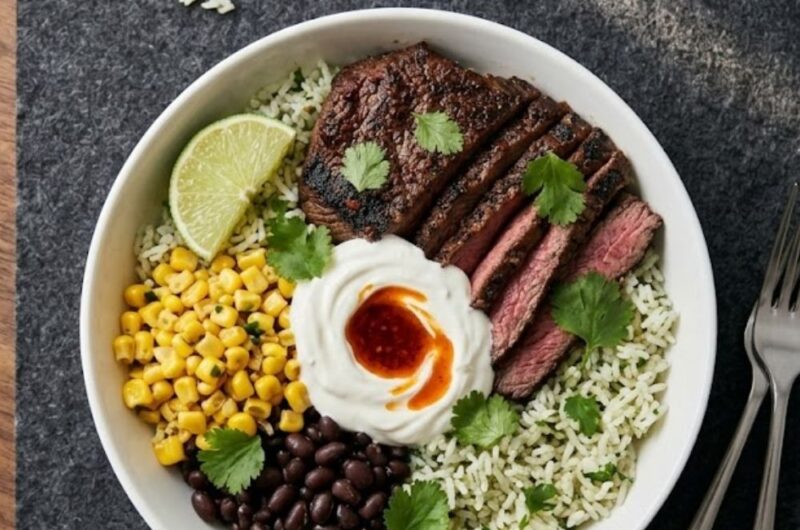 Copycat Chipotle Steak Bowl Recipe