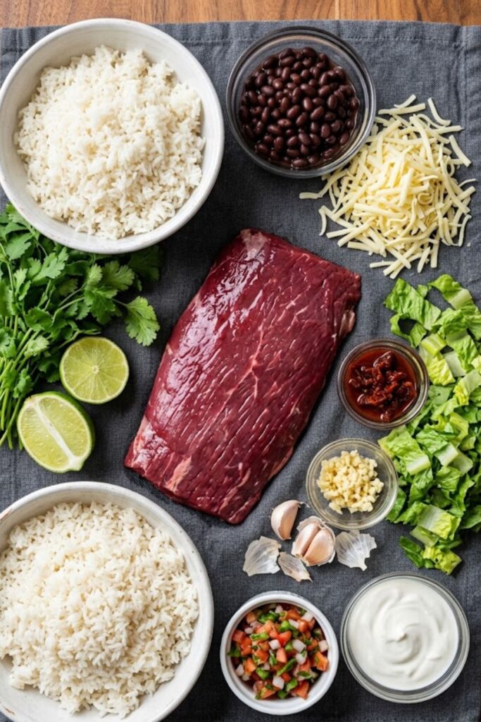 Chipotle Steak Burrito Bowl Recipe