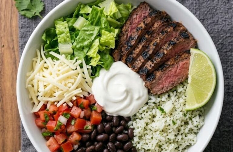 Chipotle Steak Burrito Bowl Recipe