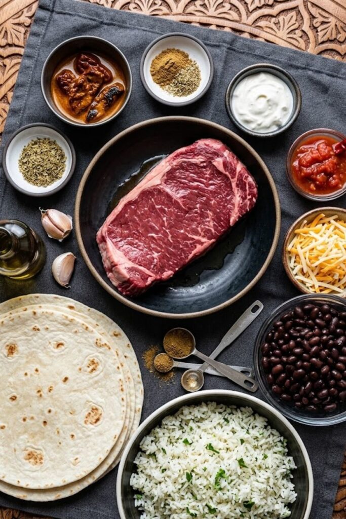 Chipotle Steak Burrito Recipe