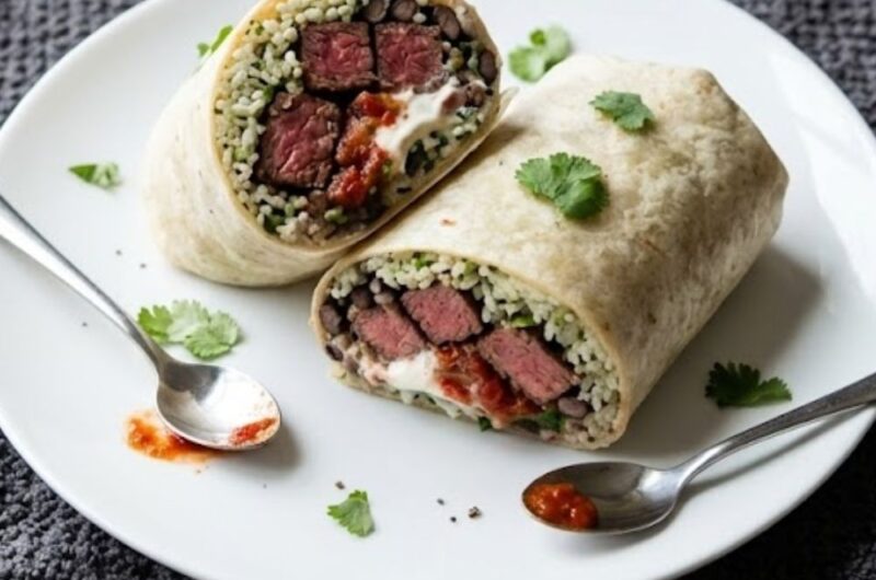 Copycat Chipotle Steak Burrito Recipe