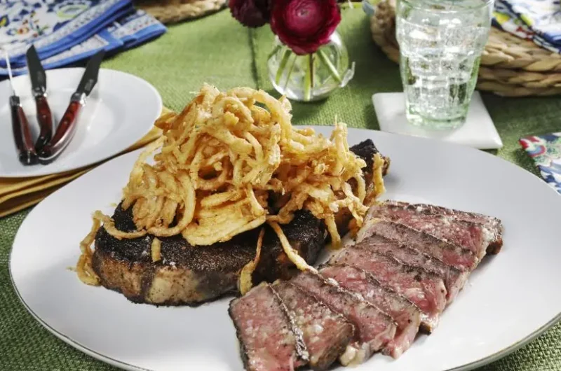 Kardea Brown Spice Rubbed Rib Eye