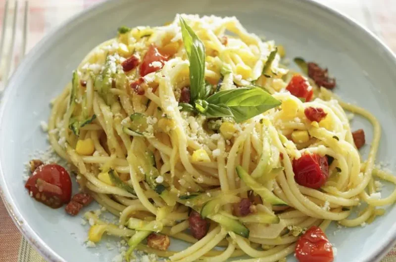 Katie Lee Summer Vegetable Pasta