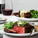 Sirloin Steak with Garlic Butter