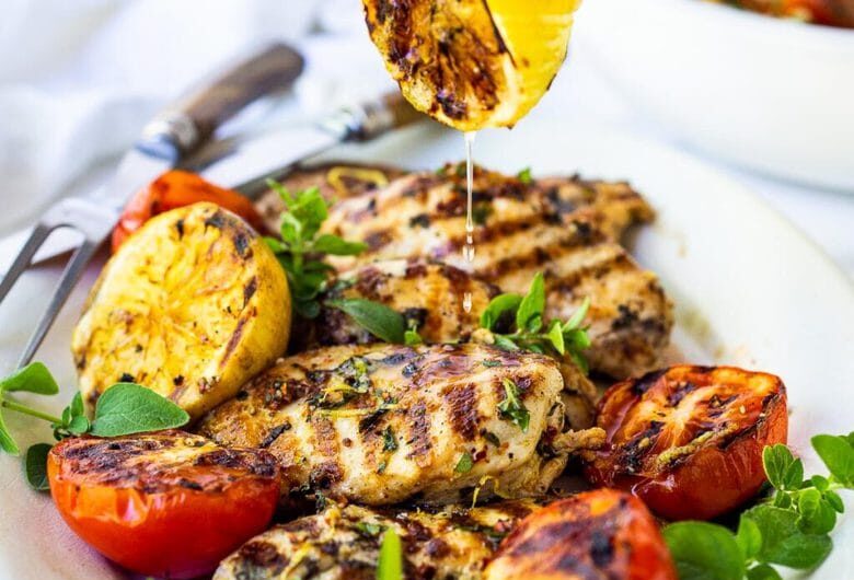 Grilled Lemon Herb Chicken