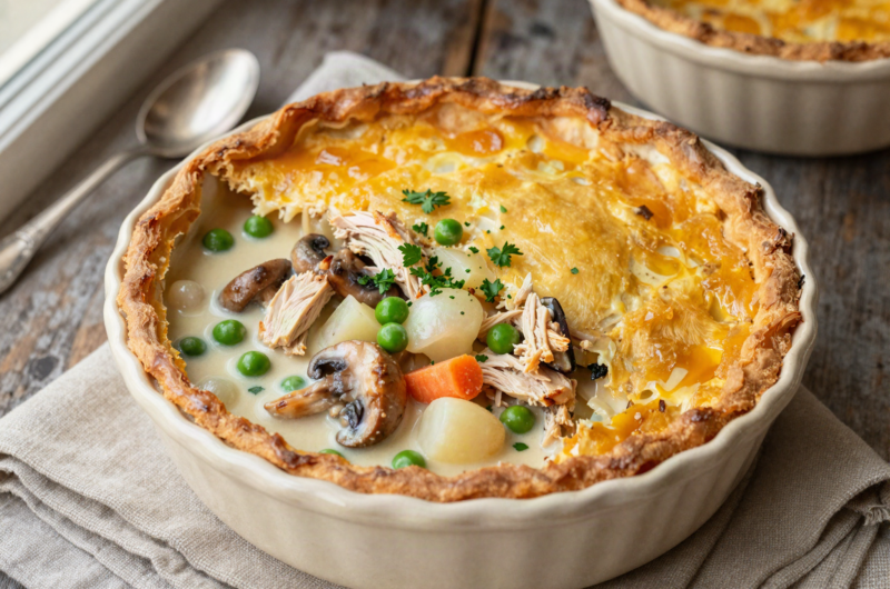 Bobby Flay Smoked Chicken Pot Pie