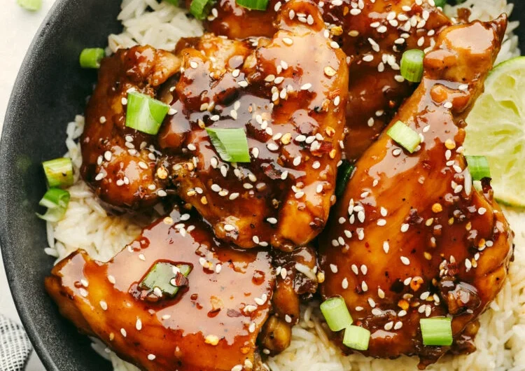 Sticky Asian Glazed Chicken