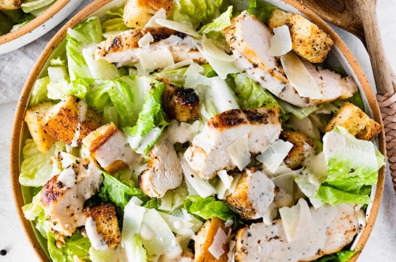 Grilled Chicken Caesar Salad