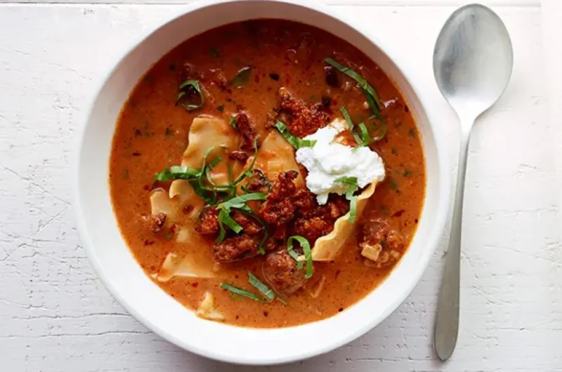 Lasagna Soup