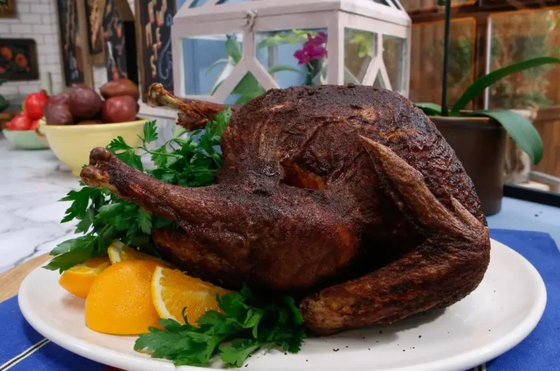 Sunny Anderson Autumn Fried Turkey