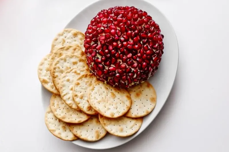 Pomegranate Cheese Ball