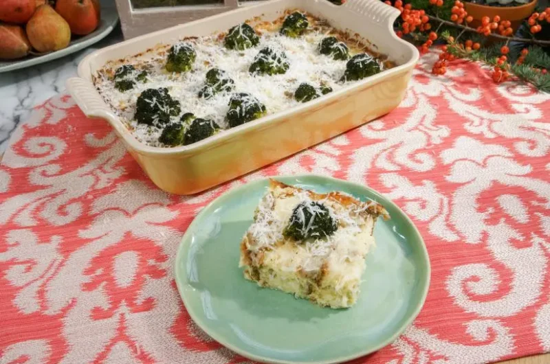 Holiday Sausage Strata