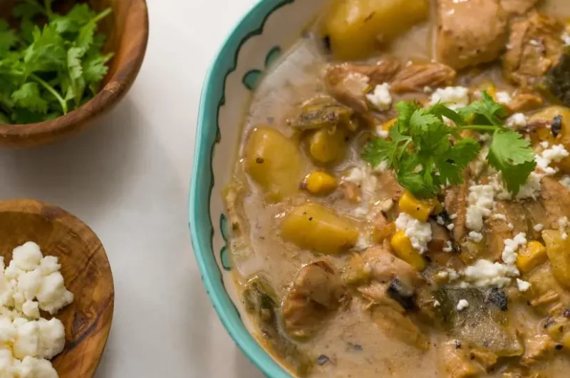 Green Chile Chicken Soup
