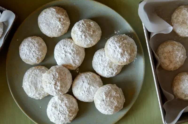 Almond Snowball Cookies